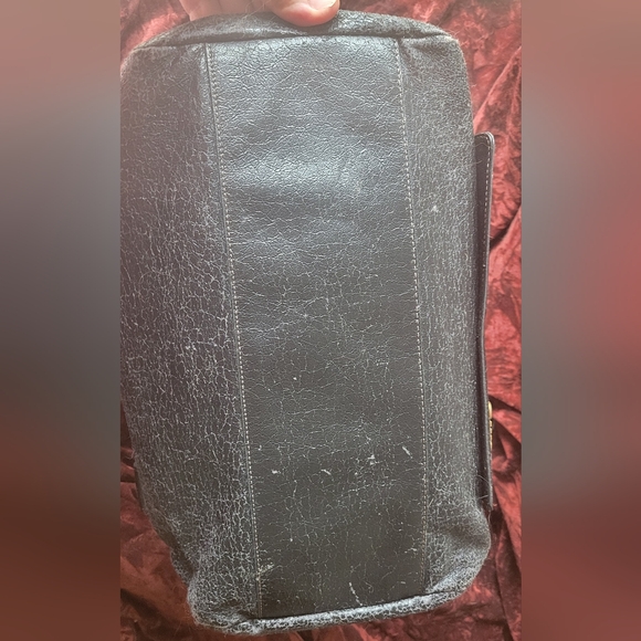 ☆RESERVRD☆ Vintage Chloe Eclipse Distressed Leather Boston Bag - Picture 5 of 16